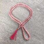 Mala kedja i Rose Quartz