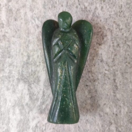 2637.jpg Engel i Jade (5cm) - Billede 1