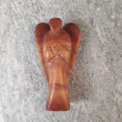 2644.jpg Engel i Rød Aventurin (5cm) - Billede 1