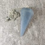 Angelit pendulum with 18cm chain