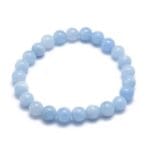 Bracelet in white jade (coloured)