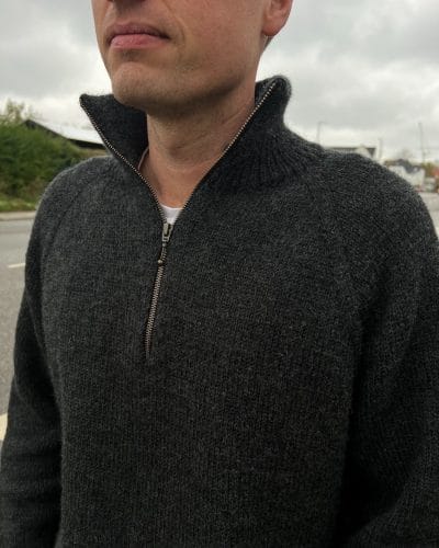 zippersweaterlightman13_1500x1500 Zipper Sweater Light - Man - Billede 1